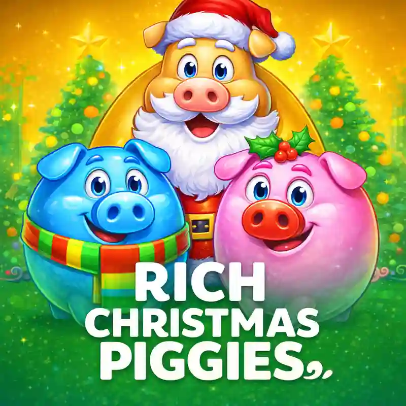 Rich Christmas Piggies k333